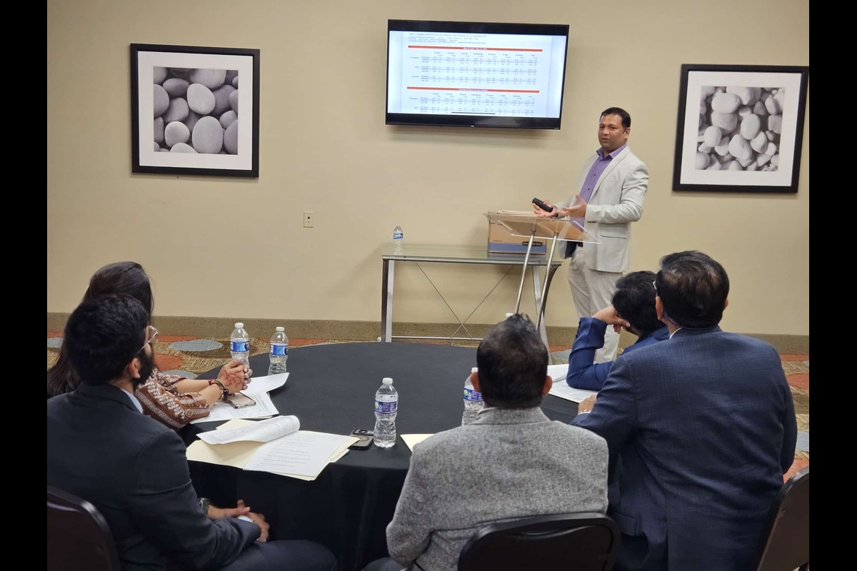 Director of Marketing JP presenting growth strategy at the 2025 Annual Meeting